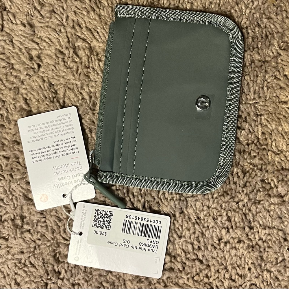 Gray Card Holder Wallet